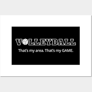 Volleyball Passion Statement Posters and Art